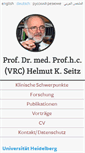 Mobile Screenshot of prof-seitz.de